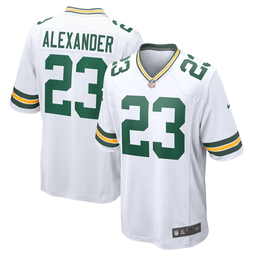 Men Green Bay Packers #23 Jaire Alexander Nike White Game Player NFL Jersey->green bay packers->NFL Jersey